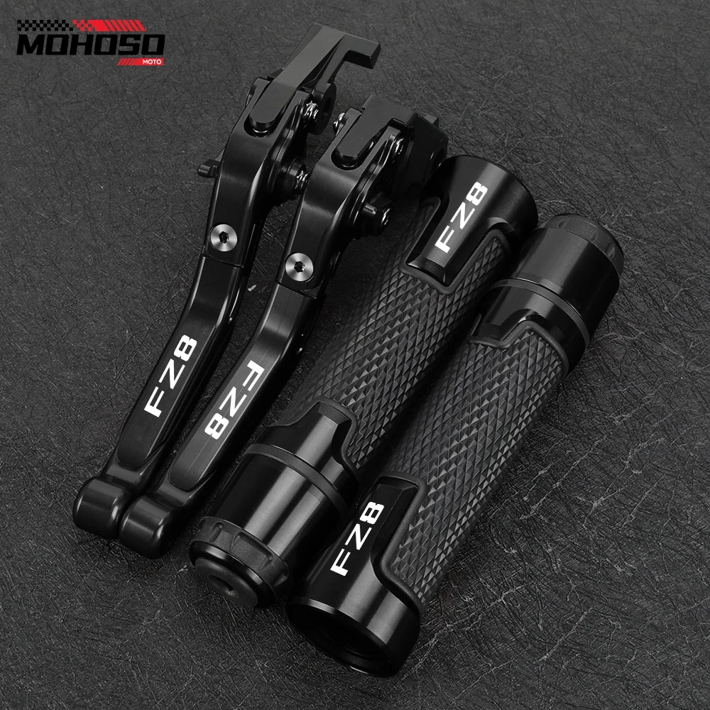 

FOR YAMAHA FZ8 2010 2011 2012 2013 2014 2015 2016 2017 2018 Brake Clutch Levers & Handbrake Handlebar Grip Handle Hand Grips