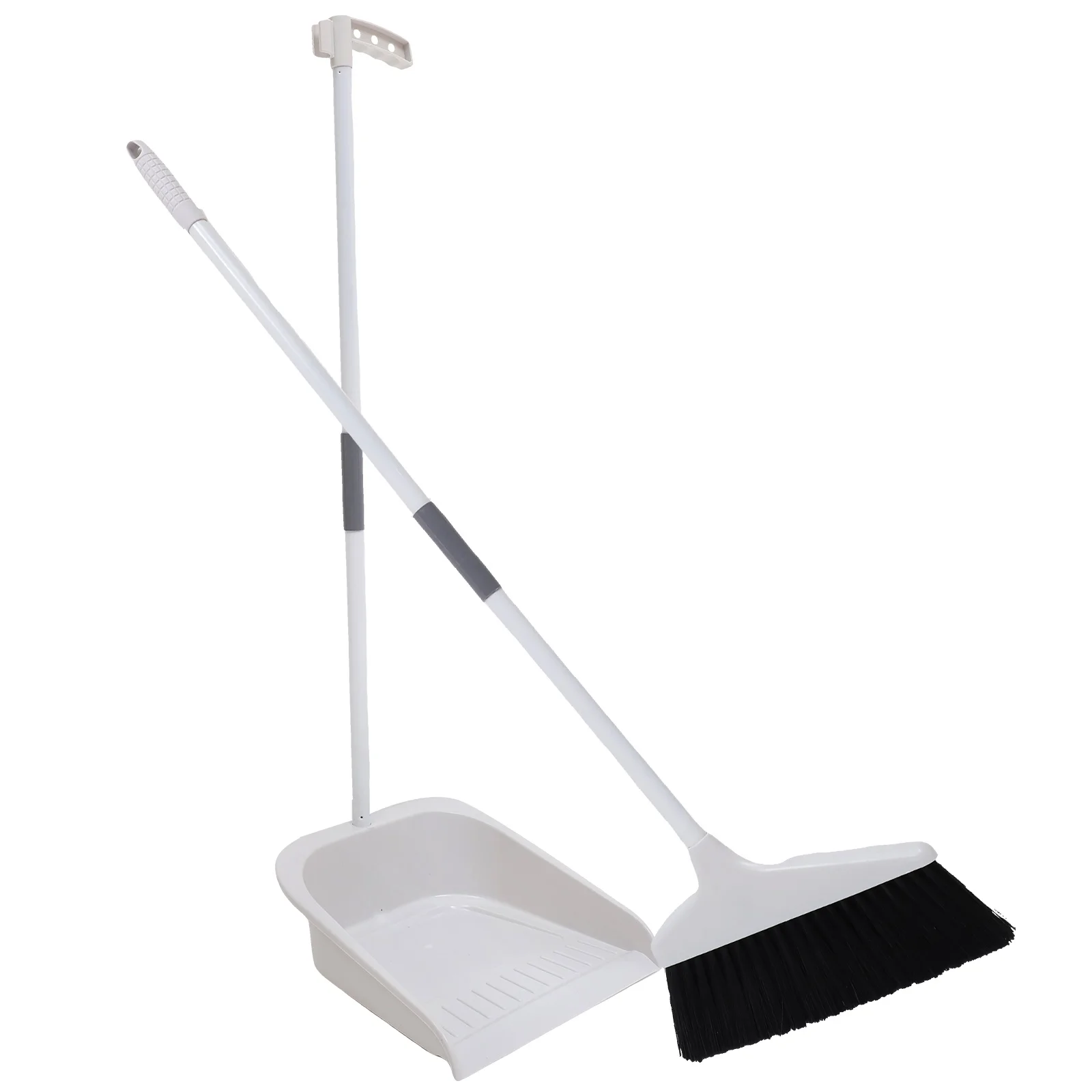 

Broom Dustpan Set Upgrade Broom Long Handle Broom Broomstick Standing Dust Pan Home Kitchen Lobby Floor Cleaning