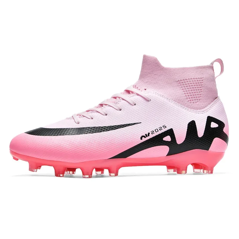 thumbnail image 1 of Zapatillas de entrenamiento de fútbol para hombre, venta al por mayor, botas de fútbol antideslizantes FG/TF, botas de fútbol ultraligeras para exteriores, calidad superior, 1 of 5