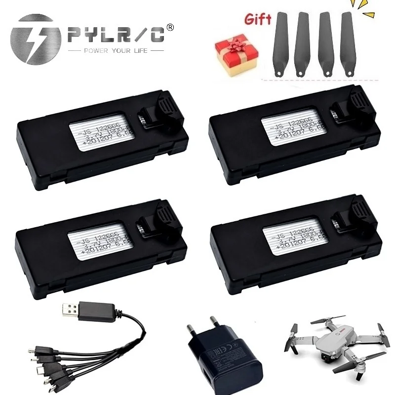 RC Drone Batería Profesional 3.7V 1800Mah Control Remoto UAV Batería