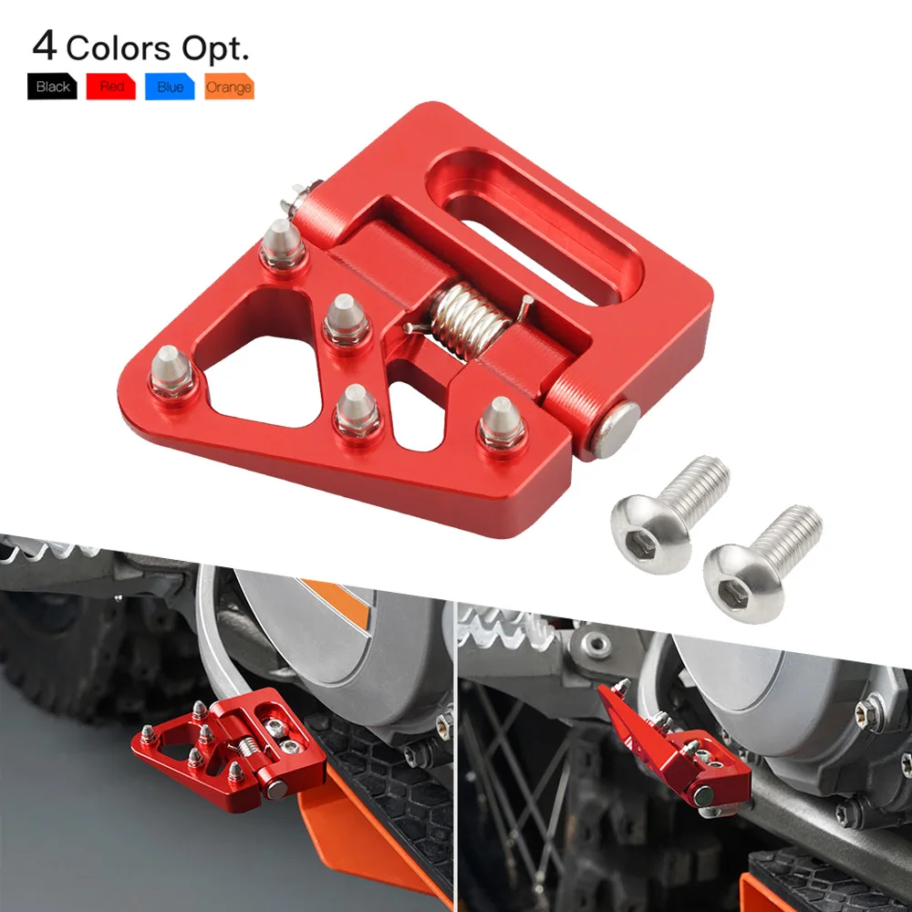 

Motorcycle For Beta RR RRS 200 250 300 390 430 450 480 500 XTRAINER 300 2013-2023 2022 Aluminum Folding Brake Pedal Tip Foldable