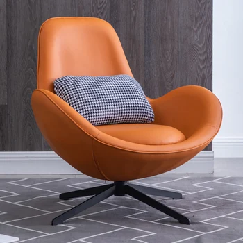 Aria Scandinavian Tiger Swivel Leisure Chair l 1