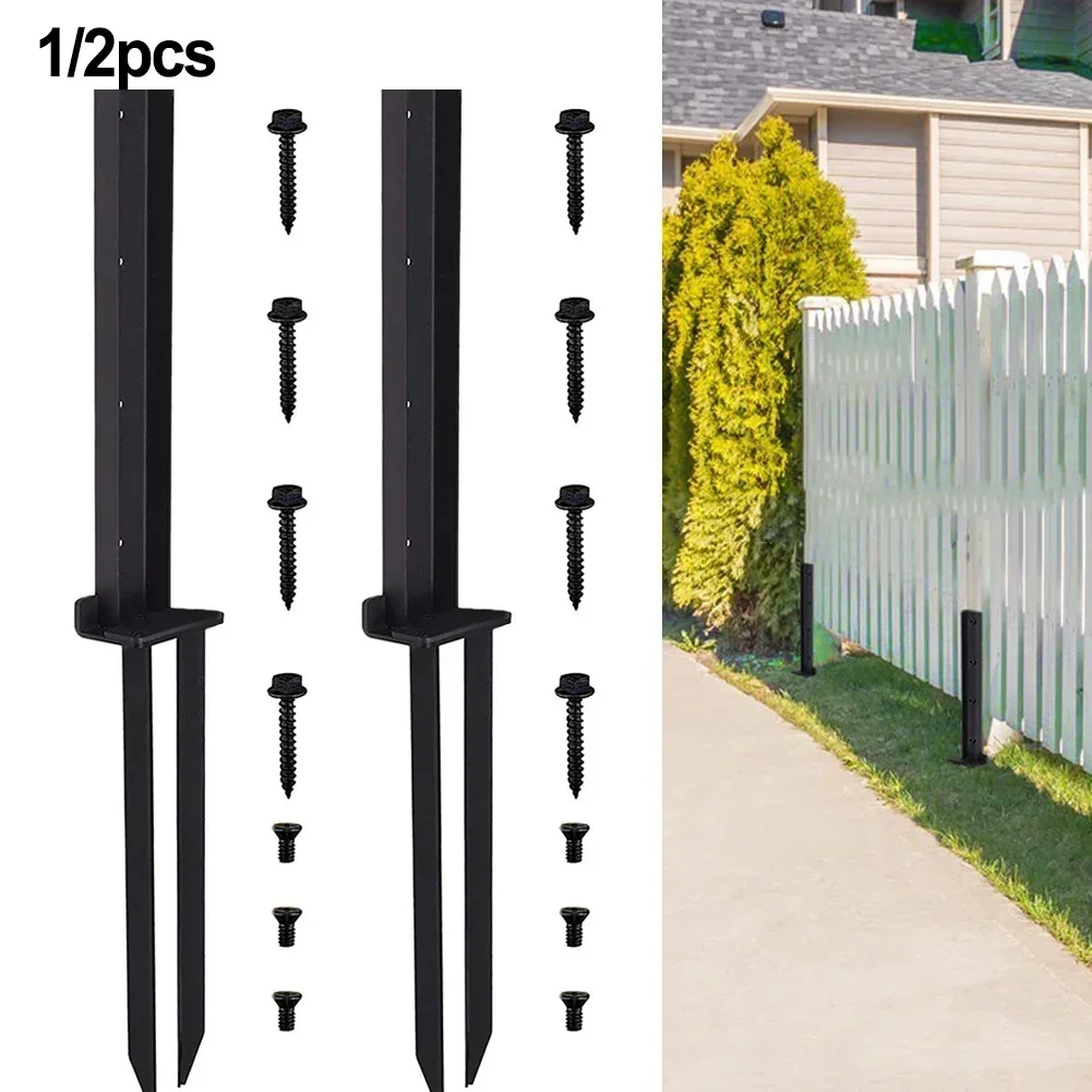 Coated Design Convenient And Efficient Solution Fence Post Anchor Ground Spike Heavy Duty Rust Resistant Specifications