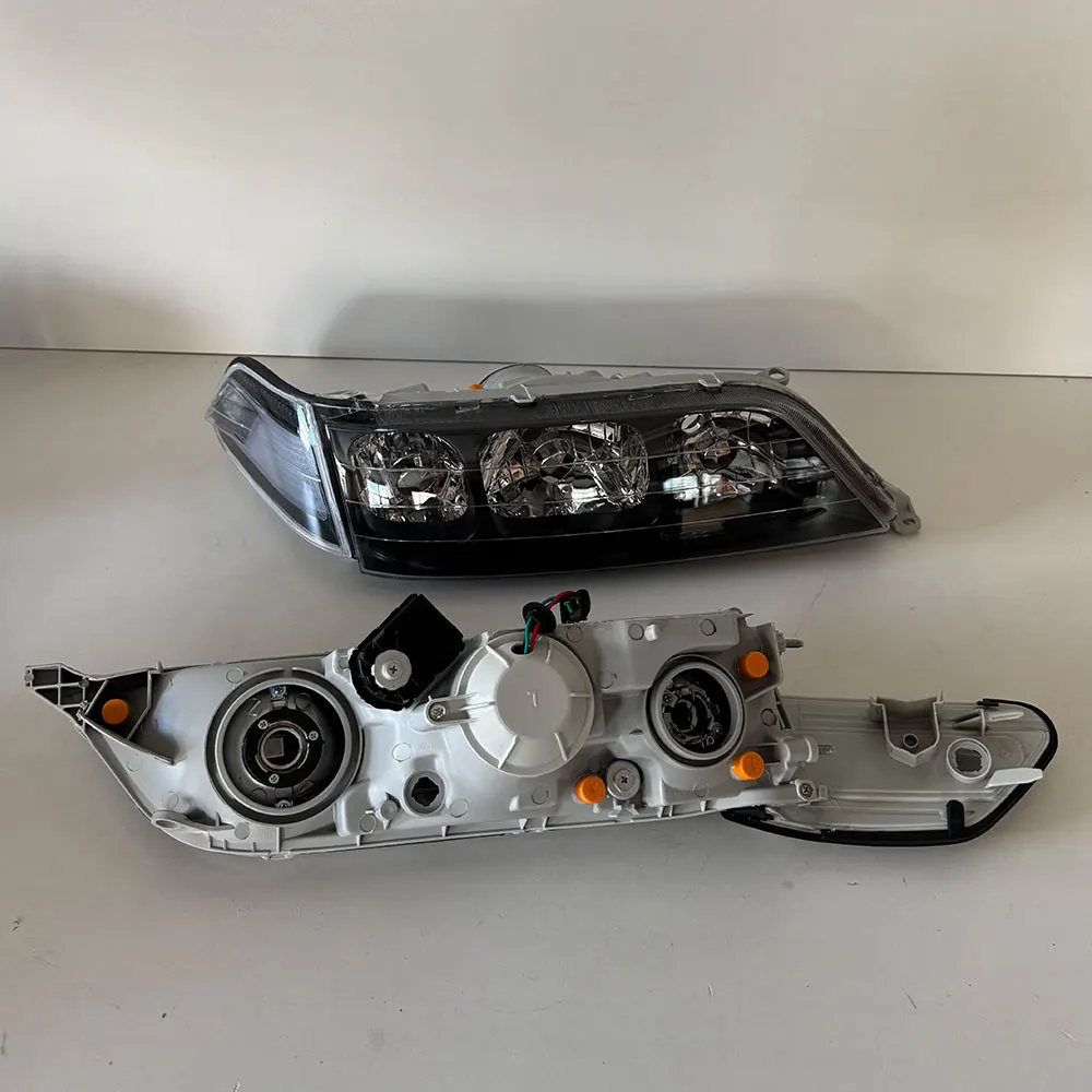 Car Headlights For Toyota Mark II Black GX100 JZX100 1996 1997