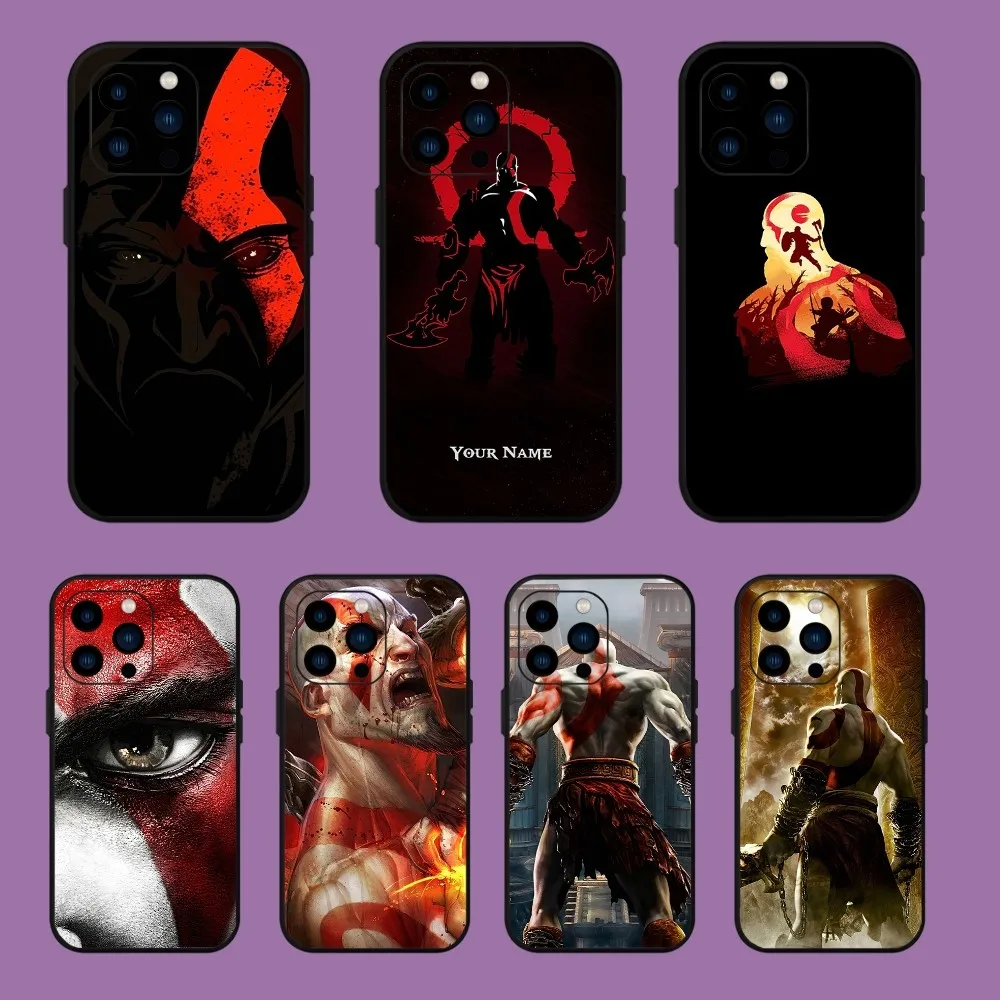 God Of War Ghost Of Sparta Kratos Custodia Per Telefono Per Iphone 13 14 15 11 12 Mini Pro Max Custodia Trasparente