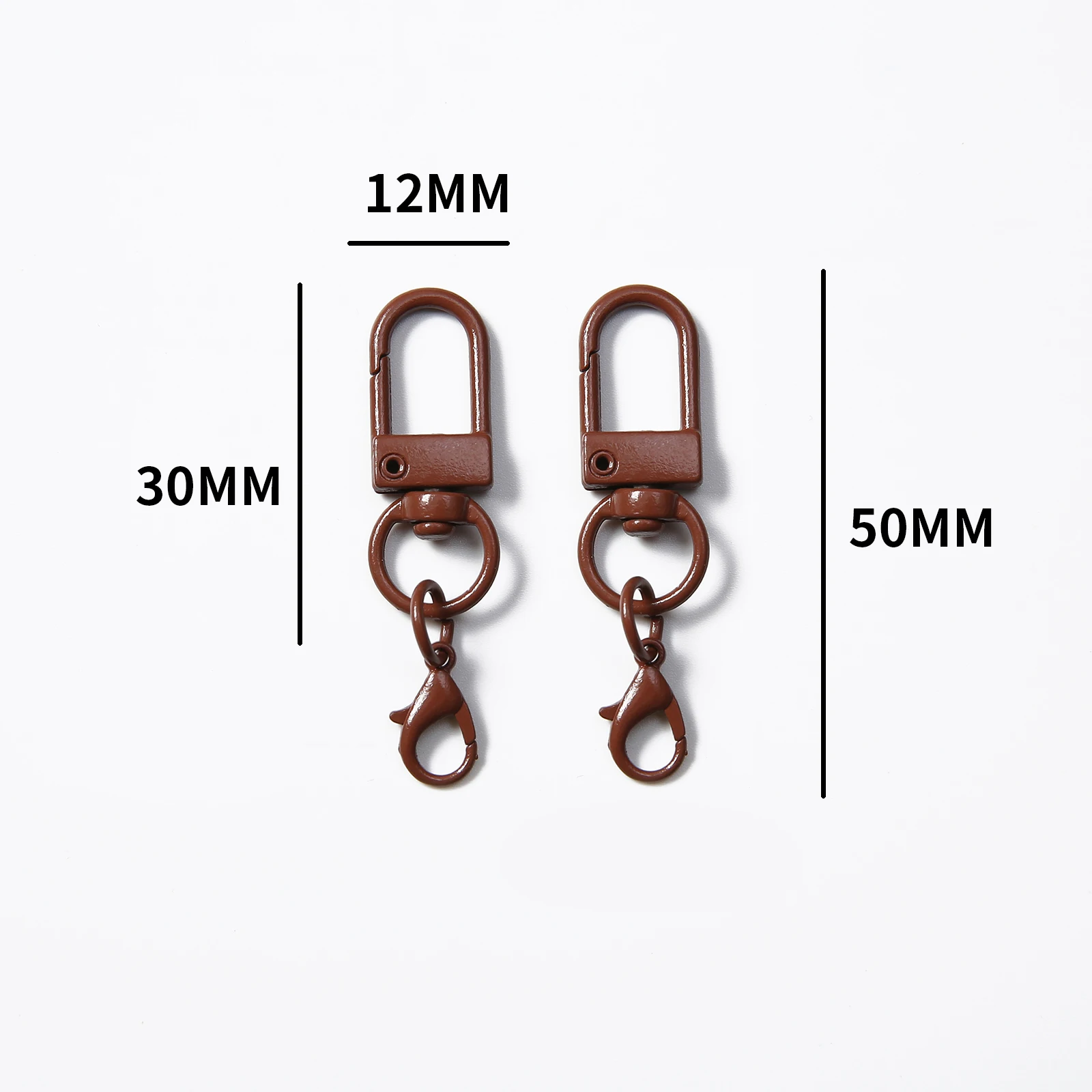 Vibrant Alloy Snap Hooks for DIY Accessories - 10/50/100 pcs Pack
