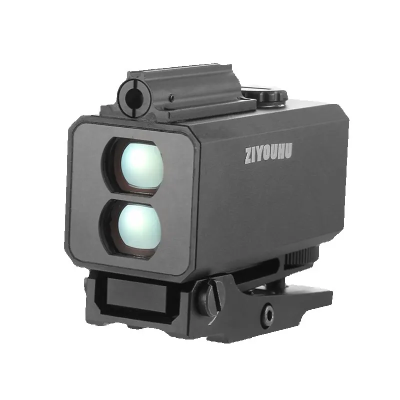 Mini Laser Plug-in rangefinder, Night Vision, 1000 m, Outdoor Portable Can Be Equipped with a Sight, Mechanical Punctuali