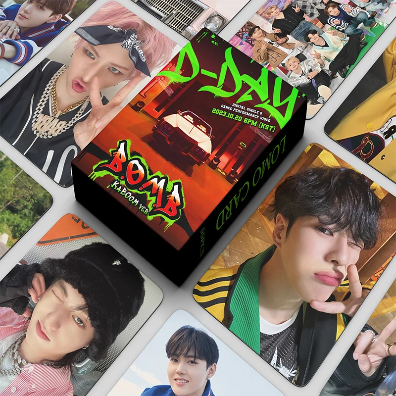 

54pcs/set Kpop Treasure HELLO LOMO Card High quality INS Exquisite Photocard for fans collection CardsFans Gift