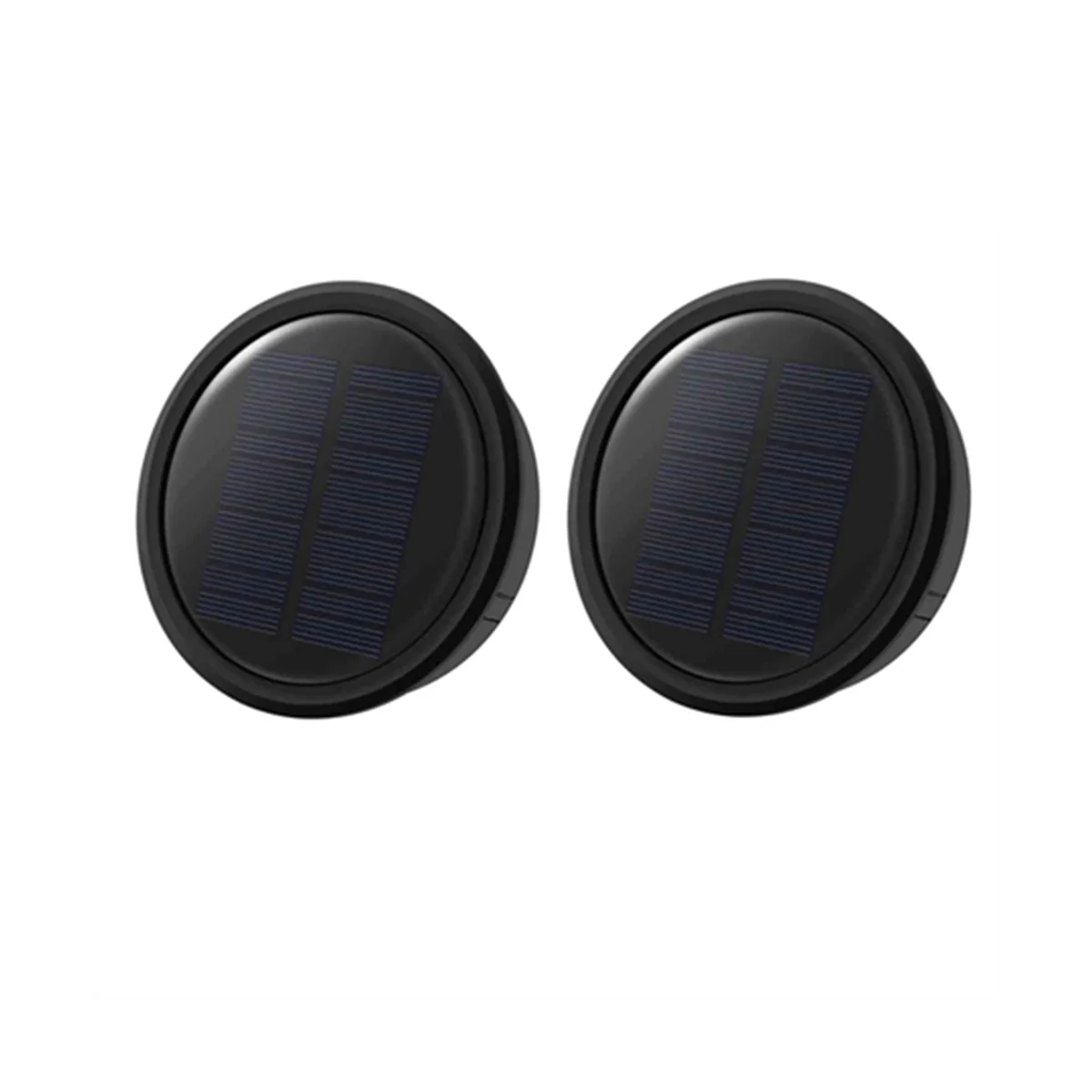 

2 Pack Big Solar Light Replacement Top for Outdoor Hanging Lanterns, More Powerful More Energy Efficient