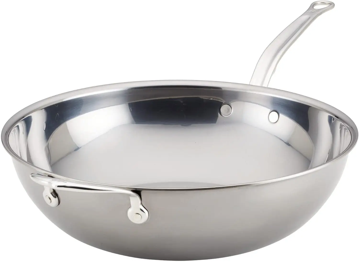 

Hestan - NanoBond Collection - Stainless Steel Chef's Pan, Induction Cooktop Compatible, 14-Inch