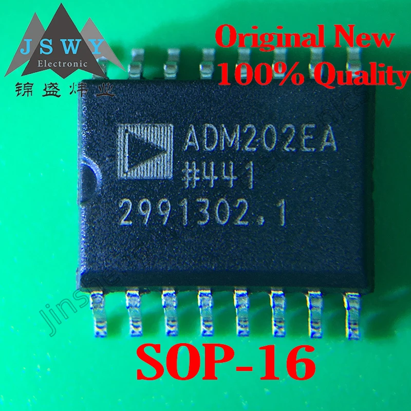 

5шт ADM202EA ADM202EARNZ-REEL ADM202 SMD SOP-16 RS-232 Интерфейс Драйвер Приемопередатчик 100% Совершенно новый Оригинальный Складской Доставка