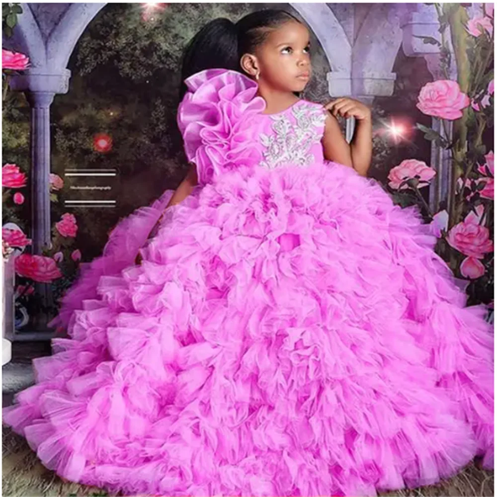 Flower Girl Dresses for Wedding flower girl dresses floral appliqu&eacute; dress girls dresses