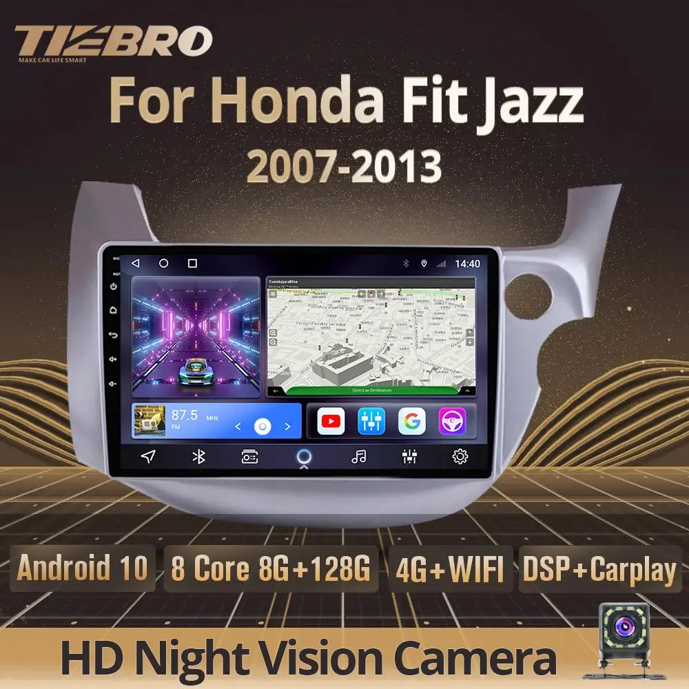 

Автомобильный мультимедийный плеер для HONDA FIT JAZZ 10,0-2007, Android 2013, 4G, стереоприемник, Авторадио, GPS-навигация