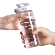17oz Outdoor Sports Bottle ESLOE Share Cup Anti-Lip Transparent Water Bottle Creative Gift Bottle 500ml