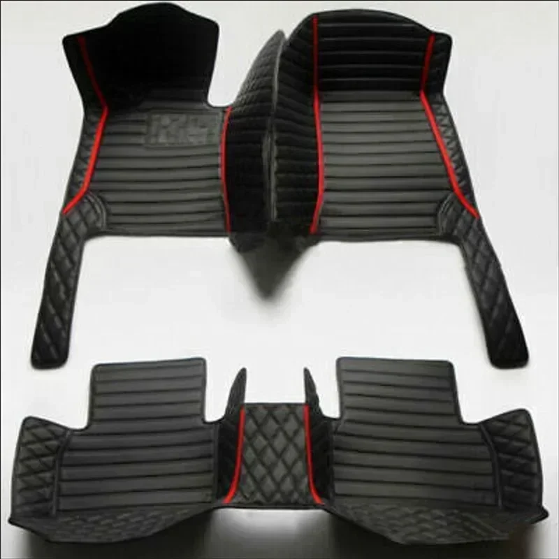 Black red 5 seats