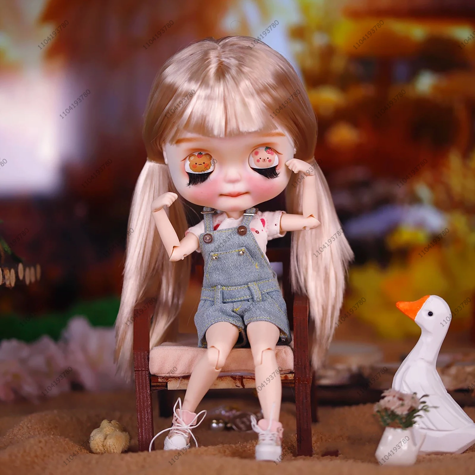 Poupée Blyth 1/6 BJD 30cm - Corps Articulé, Yeux Aléatoires - Neuf Pour Enfants 6-12 Ans
