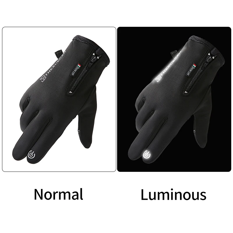 Description Picture 3 of itemWinter Fishing Gloves Waterproof 2 Finger Flip Winter Gloves for Women Men Outdoor Sport Fishing Cycling Running Gloves 낚시장갑