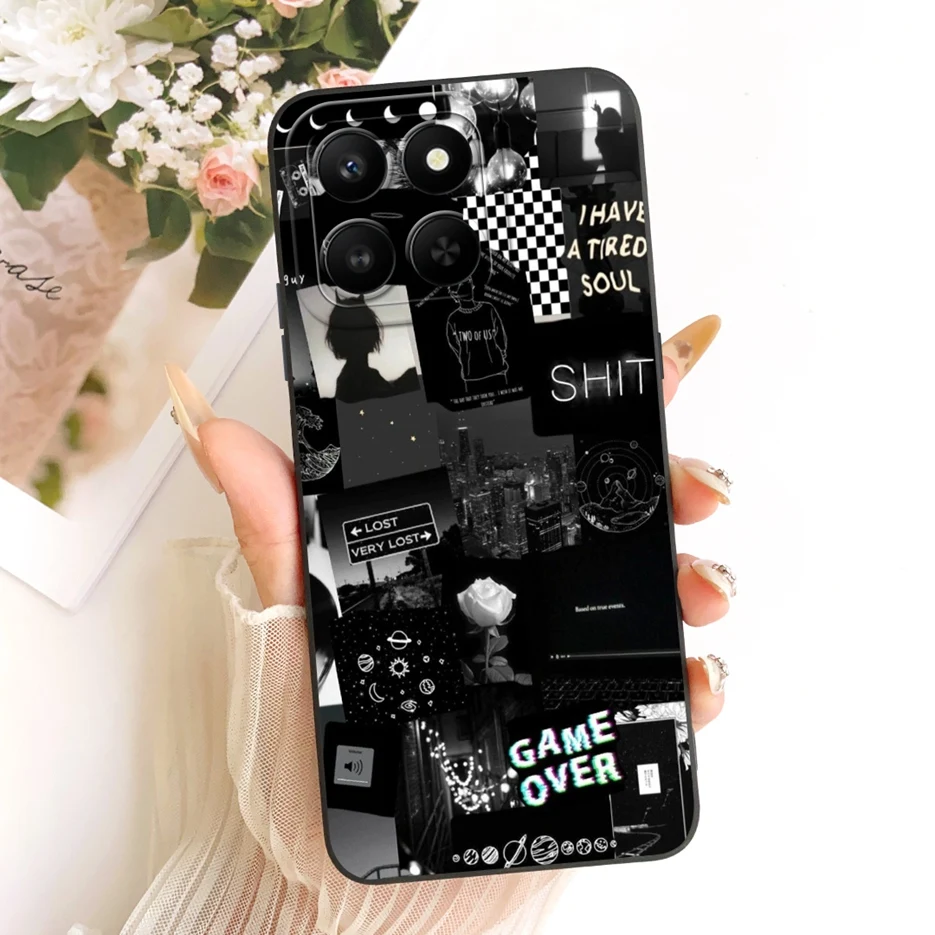 Luxury Sunflower Feather Painted Soft TPU Phone Case