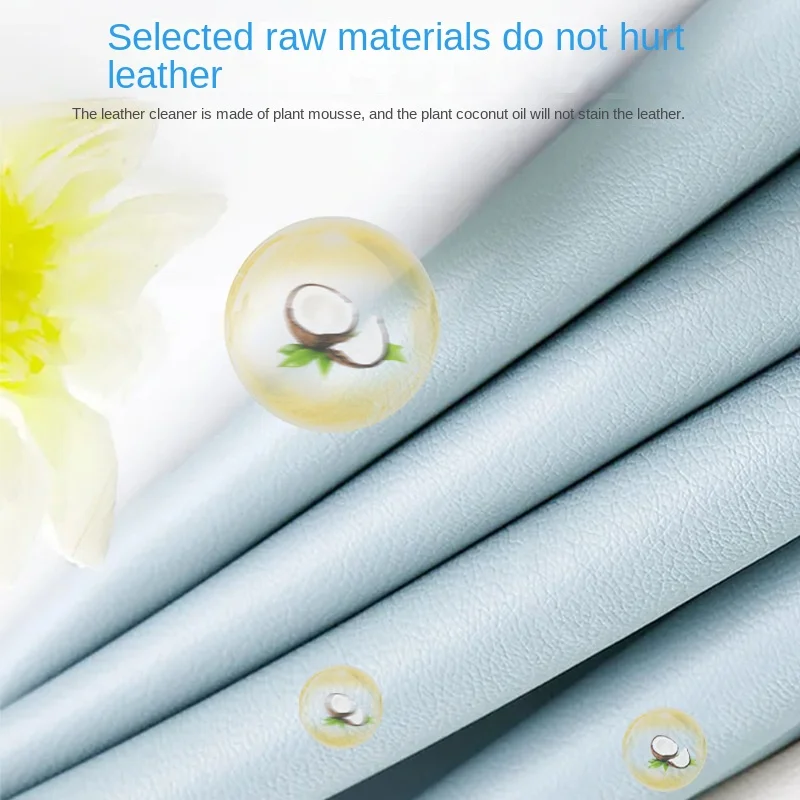 Leather Cleanser Leather Washing Protective Bag Coat Maintenance Paste Cleaning Liquid Sofa Care Glazing