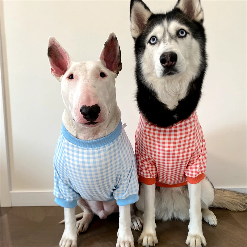 Big Large Dog Clothing Corgi Shiba Inu Samoyed Husky Labrador Golden Retriever Bull Terrier American Bully Pitbull Dog T-Shirt