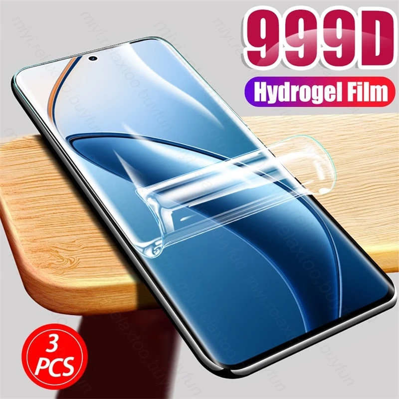 3PCS 999D Soft Hydrogel Film For Realme 12 Pro+ Realmi 12 Pro Plus 5G ...