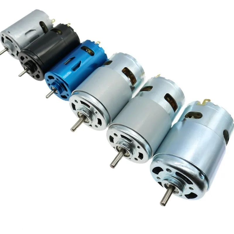 DC Motor 6 V/7,4/12 V/18 V/24 V 3000-15000 RPM Hohe geschwindigkeit Große drehmoment DC 390/540/550/555/775/795/895 Motor Elektrische Power werkzeug