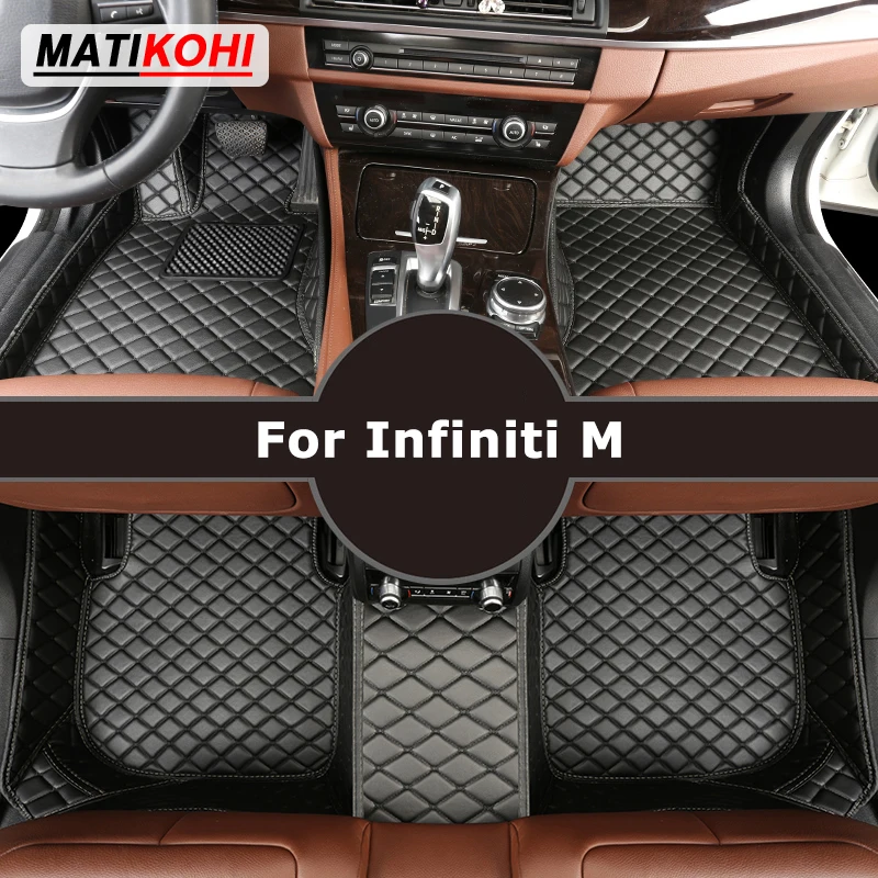 MATIKOHI Car Floor Mats For Infiniti M Auto Carpets Foot Coche Accessorie