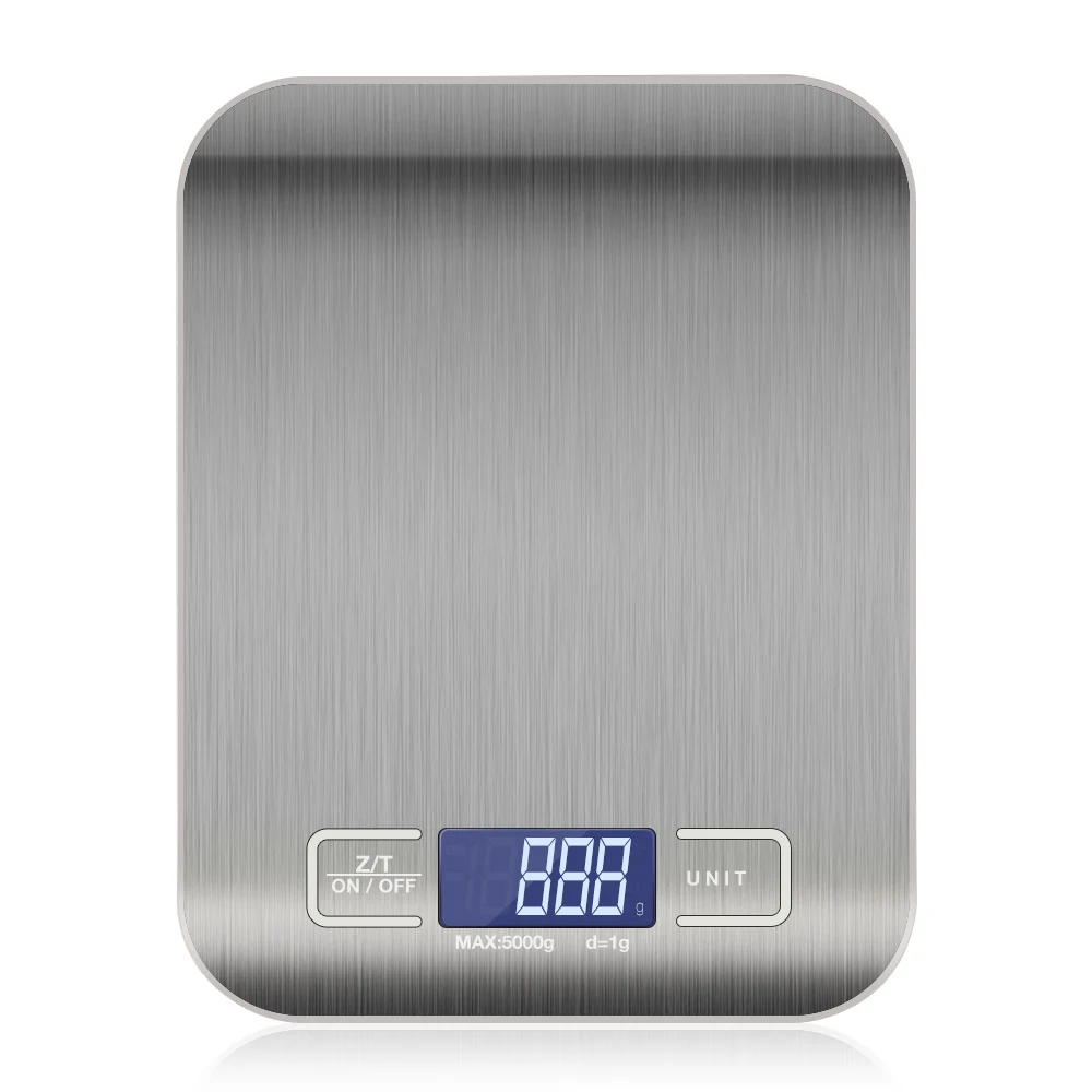 Digital Kitchen Food Scales 5KG LCD Electronic Balance Weight Postal Scale