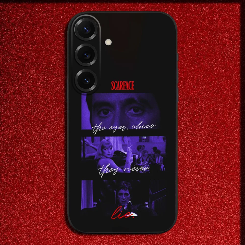 Scarface Tony Montana Themed Black Phone Case