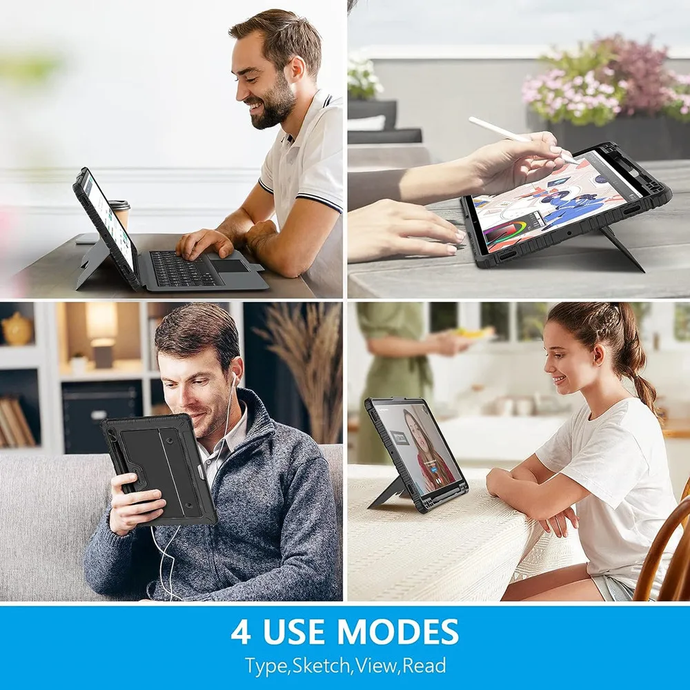 de teclado tablet bluetooth teclado touchpad capa