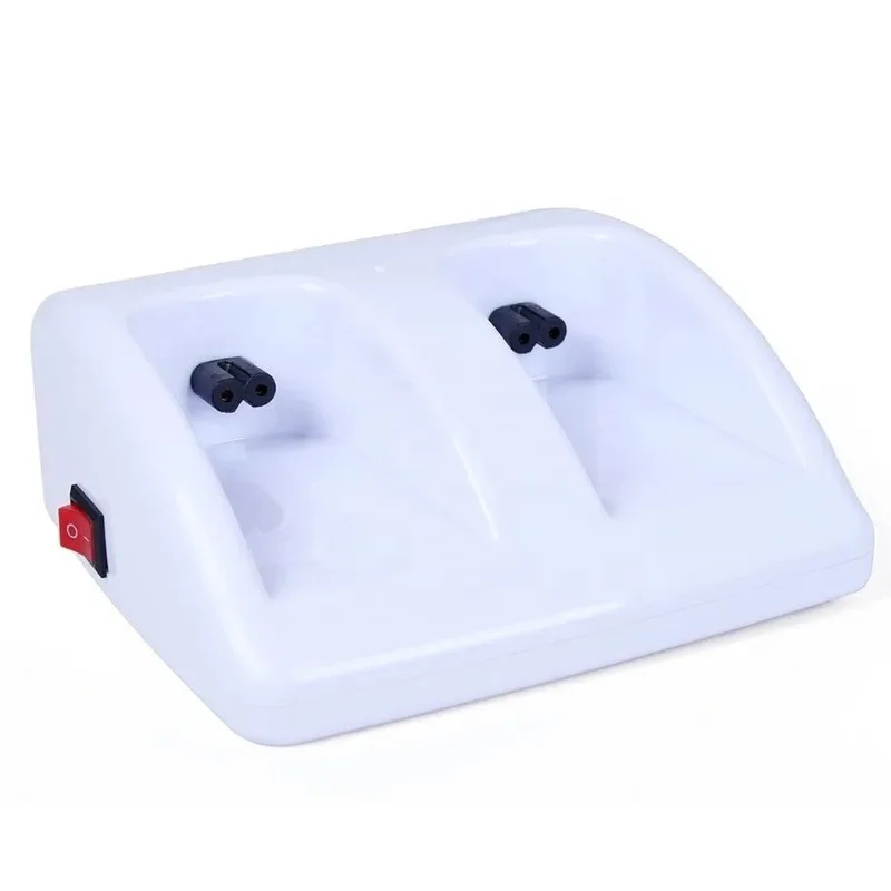 EU 플러그 전기 더블 왁스 히터 제모기 카트리지 왁스 롤러 베이스 롤 온 왁싱 리필 가능한 제모 기계