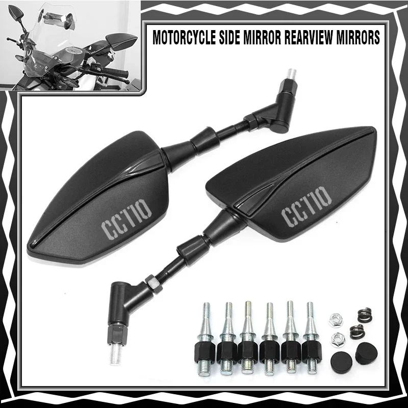 

Aksesori motor untuk Honda Cross Cub 110 CC110, kaca spion samping