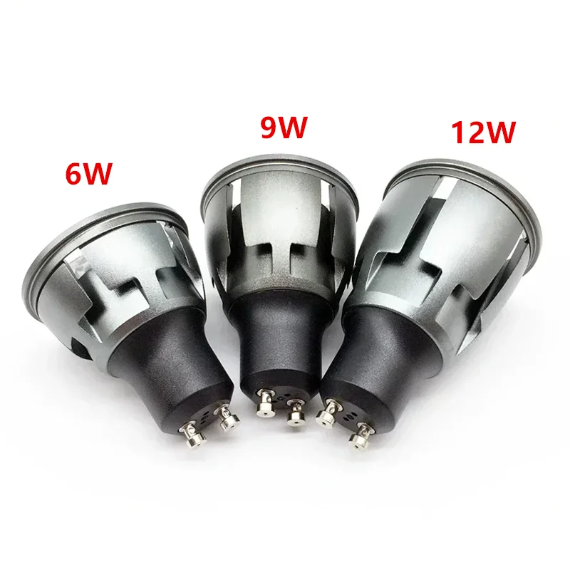 1-10X New arrivel GU10 COB dimmable 6W 9W 12W 12V 85~265V GU10 LED Bulbs Spotlight Sbcaee14805a242b28c25b0bd0ee3d9b5b