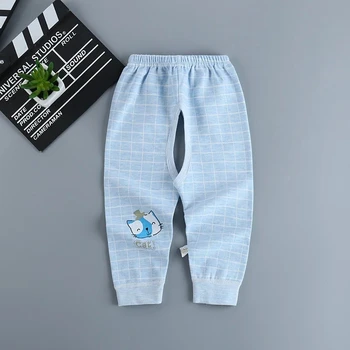 Pantaloni neonato con cavallo aperto cotone primavera autunno pantaloni ragazzi bambini Leggings ragazze carine pigiama vestiti per bambini 0-24M