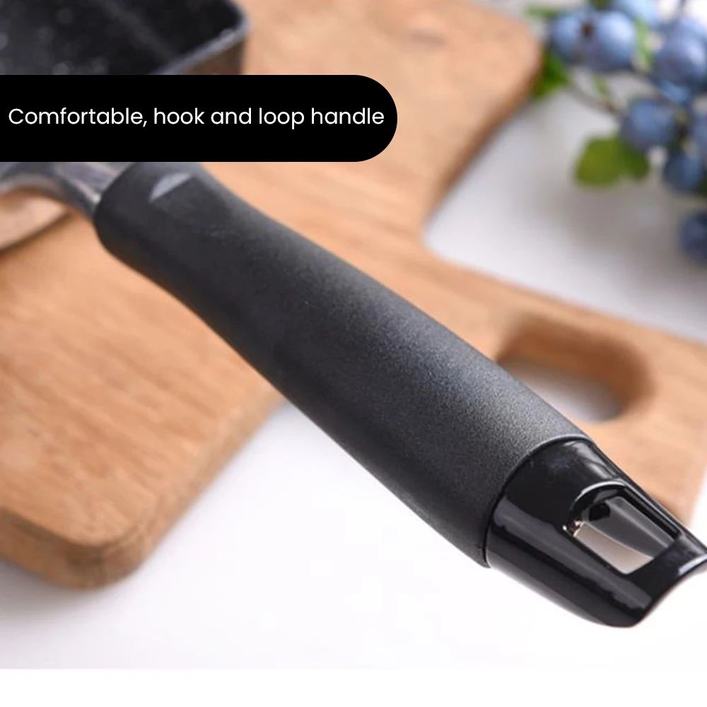 Tamako Non-stick Frying Pan Square Steak Frying Pan Medical Stone Breakfast Egg Roll Non Stick Frying Pan