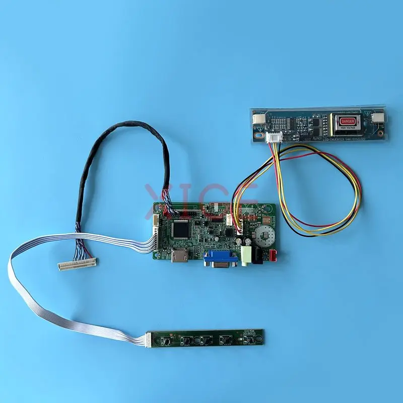 

LCD Screen Driver Controller Board Fit LTN154X5 LTN154X9 LTN154XB LVDS 30 Pin DIY Kit Display 1280*800 VGA 2CCFL HDMI-Compatible