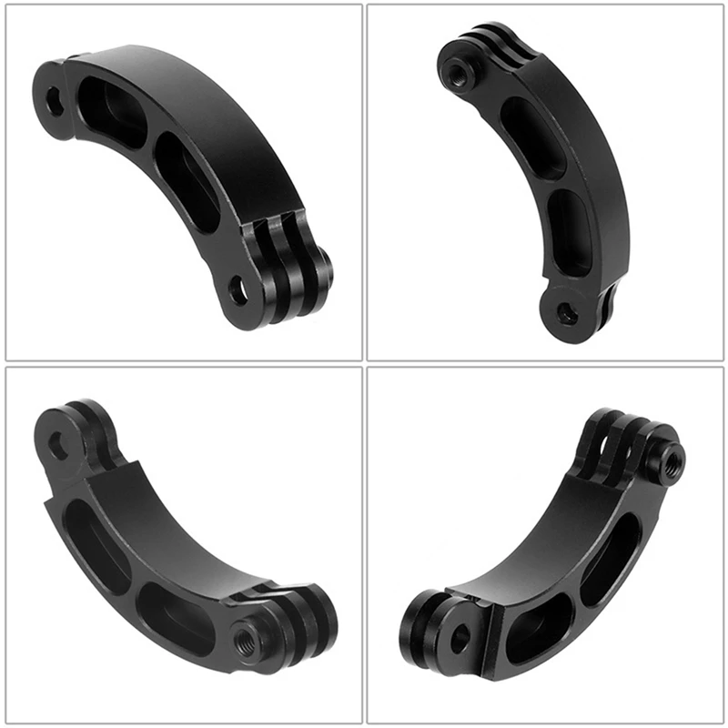 N75R-2X Extension Arm Connector Mount For Helmet Chin Mount Holder Ski/Motorcycle Cycling Helmet For Gopro Hero