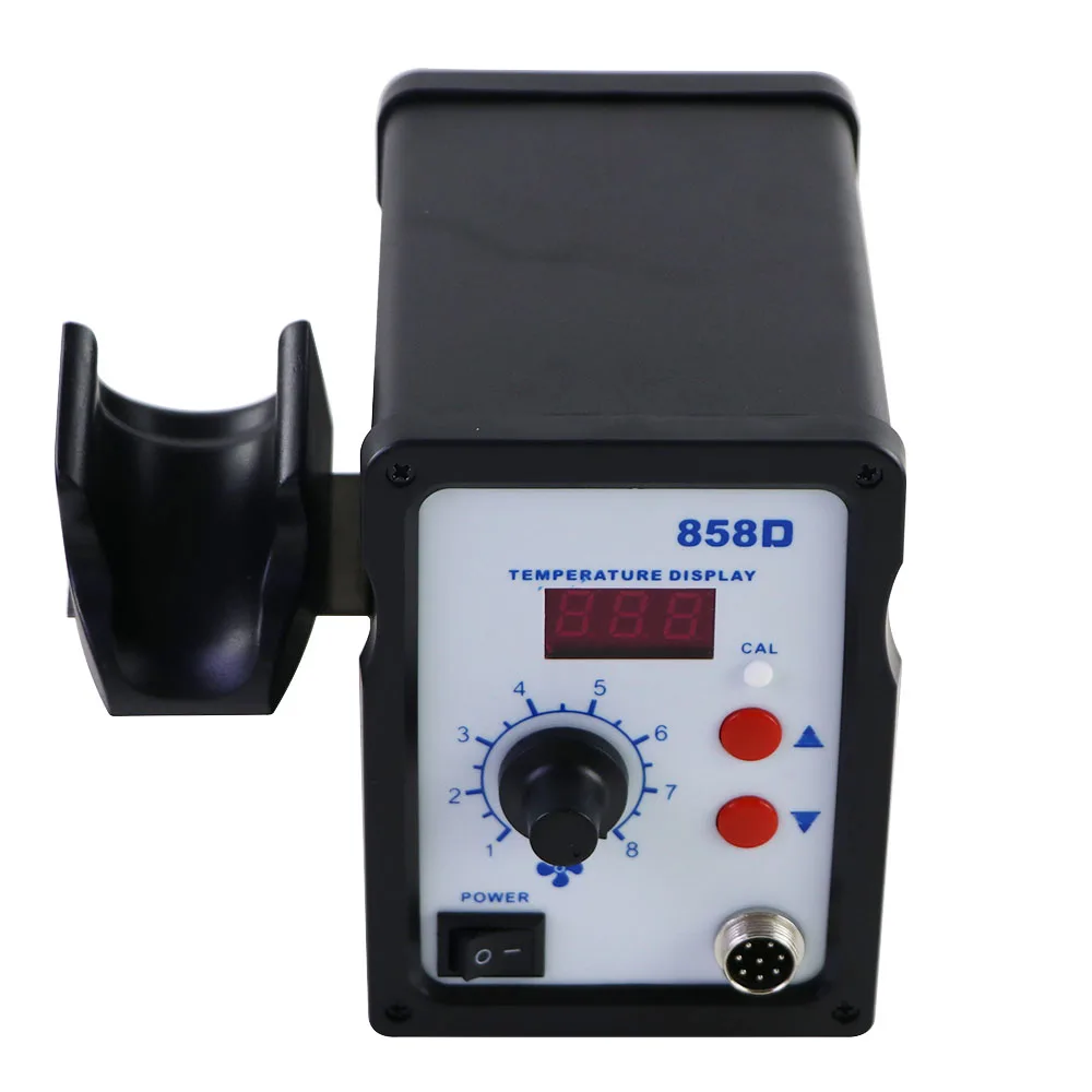 Hot Air Gun 858D+ 700W SMD BGA Rework Solder Desoldering Station LED Digital Display Adjustable Temperature Heat Gun Solder Tool hot air gun heat gun