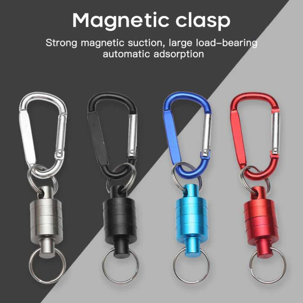 

Multifunction Tactical Carabiner Magnetic Mountaineering Buckle EDC Climbing Backpack Clasps Keychain Paracord Hooks Key Chain 9