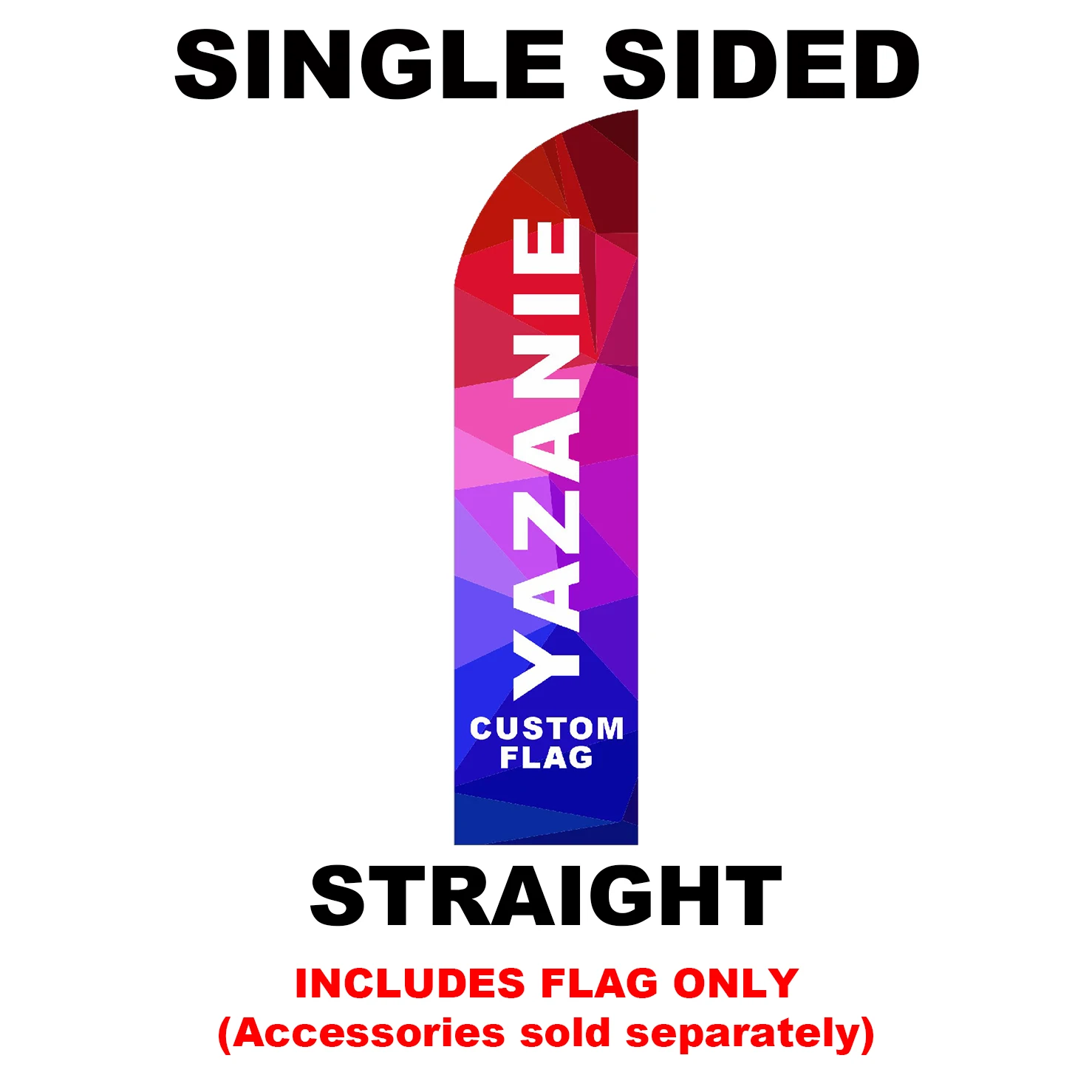 Custom Outdoor Beach Feather Flag for Business and Event Promotions