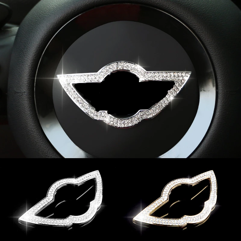 

For Mini Cooper R55 R56 R60 R61 Accessories Car Styling Diamond Tachometer Metal Car Interior Stickers