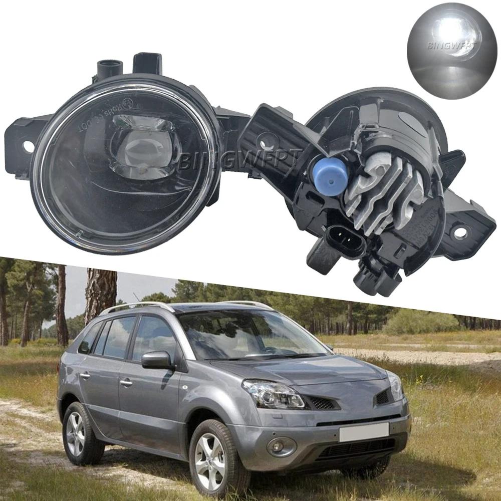 

Fog Light Headlight Driving Fog Lamp For Renault Koleos (HY_) 2008-2015 Fog Light Assembly Daytime Running Lamp