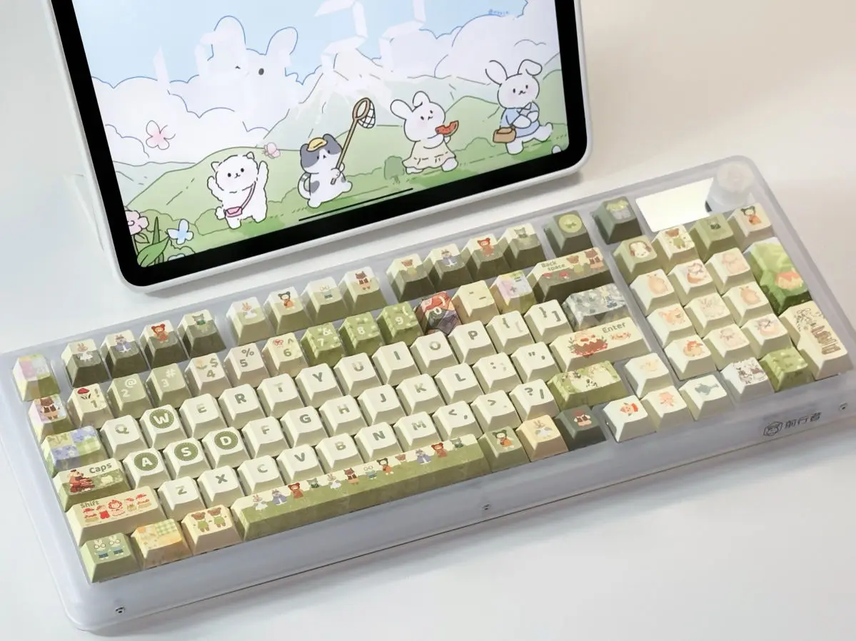 de cereja, Xoa PBT, Sublimação Mechanical Key