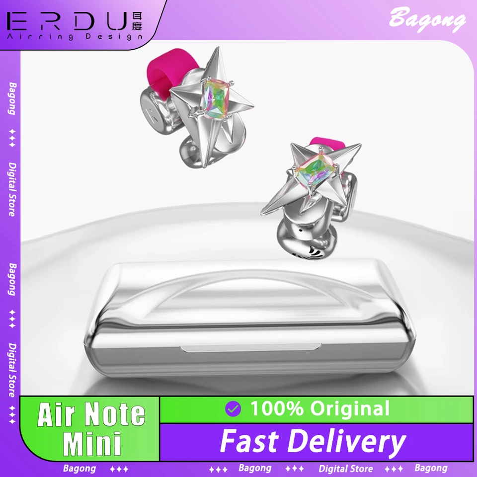 ERDU Air Note Mini Earclip Earphone Earring Ornaments Wireless