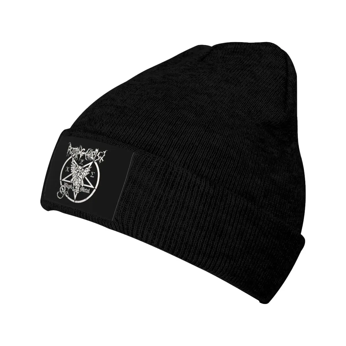 

Rotting Christ Greek Black Metal Band Beanie For Men Women Warm Winter Knitted Skull Cap