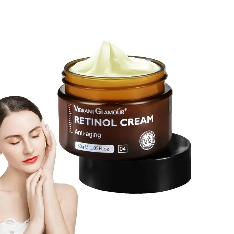 

Retinol Face Cream Retinol Moisturizer Cream Anti Aging Serum Skin Firming Brightening Cream for Most Skin Types 1.05fl.oz