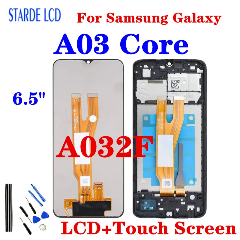 

6.5" Original For Samsung Galaxy A03 Core LCD SM-A032F SM-A032F/DS Display Panel Glass A032 LCD Touch Screen Digitizer Assembly