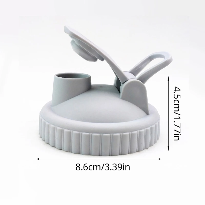 86Mm Mason Jar Sealing Cover Reusable Latex Leak-Proof Bottle Cover With Airtight Seal Pour Spout Regular Mason Jar Cup Lids