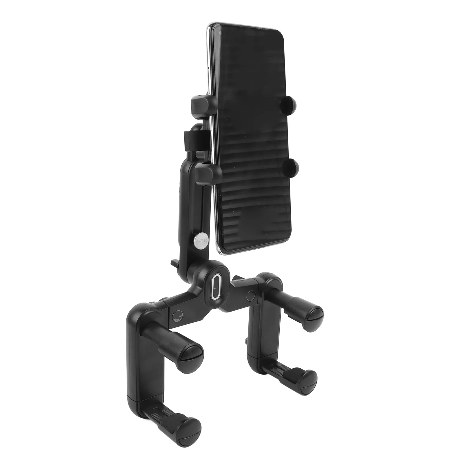 Phone Navigation GPS Holder Rearview Mirror Phone Mount Lightweight Compact Multi Angle Adjust Vibration Resistant for Vehicle