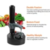 Electric Potato Peeler Multifunctional Fruit Peeler With Adapter And Spare Blades Kitchen Automatic Rotating Peeling Tool 5